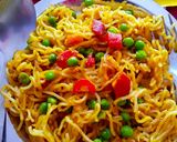 वेजी मसाला मैगी (veggie masala maggi recipe in Hindi) रेसिपी चरण 5 फोटो