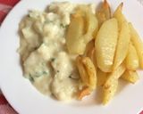 Foto del paso 1 de la receta: Coliflor en salsa blanca con papas fritas en freidora de aire Clean