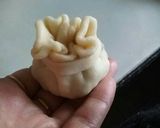 A picture of step 11 of Matar potli.