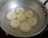 A picture of step 6 of Badhusha.