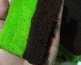 Foto langkah ke 12 dari resep Brownies Pandan ala Amanda.