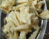 Foto langkah ke 2 dari resep Chesse cake pandan roti kukus.