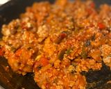 Foto del paso 6 de la receta Berenjenas rellenas de quinoa y verduritas