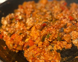 Foto del paso 6 de la receta: Berenjenas rellenas de quinoa y verduritas