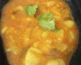 Vrat waale Aloo and Samak rice roti with dhania curd recipe step 4 photo