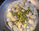 Foto del paso 2 de la receta: Entrecot de cerdo con coliflor a la crema