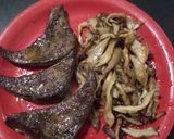 Pas rețetă Ciuperci pleurotus cu ficat de porc 3 fotografie