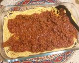A picture of step 6 of Easy minced beef spaghetti.