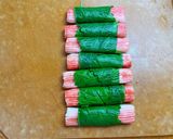 韓式芝麻葉煎餅（蝦仁/蟹肉棒）的食譜步驟2照片