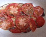 Foto del paso 4 de la receta: Lasaña de berenjenas, jamón, queso y tomates🐞😘😍💪🐞😘😍💪🤍💜♥