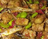 Foto langkah ke 8 dari resep Sambal Teri Petai.