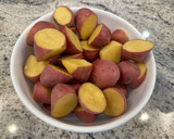 A picture of step 2 of Nick’s Corn Chowder.