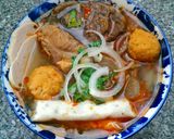 A picture of step 15 of Bún Bò Huế.