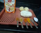 A picture of step 1 of Samosa Pinwheels.