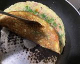 पालक पनीर ऑम्लेट (palak paneer omelette recipe in Hindi) रेसिपी चरण 4 फोटो