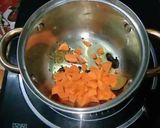A picture of step 1 of Spicy Indian Style Carrot Birayani.