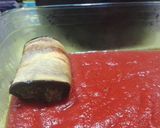 Foto del paso 10 de la receta Rollitos de berenjena rellenos de espinacas