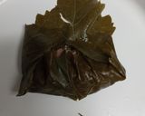 A picture of step 5 of Stuffed Grape Leaves Batch 5.