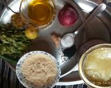 A picture of step 1 of Fry Litti in ghee.