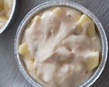 Une image de l'étape 4 de Gâteau aux pommes avec un cœur en chocolat.