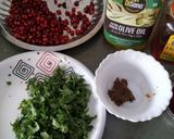 A picture of step 4 of Grilled Pear Quinoa Tabbouleh.