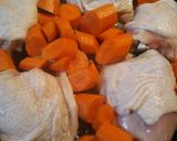 A picture of step 2 of Roasted Chicken with Veggies.