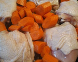 A picture of step 2 of Roasted Chicken with Veggies.