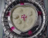 A picture of step 4 of Sama ke chawal ke rice balls in rabdi.