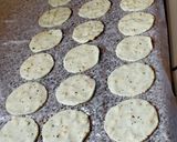 A picture of step 3 of Andhra snack chakaloo.
