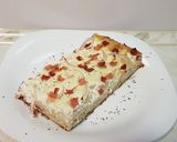 Pas rețetă Langoș unguresc la cuptor cu smântână și bacon 12 fotografie
