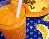 पपई ज्युस/ हेल्थी पपई द्री (papaya juice recipe in marathi) रेसिपी स्टेप 4 फोटो 