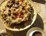 A picture of step 9 of Mocha Kunafa (Othmaliyeh / Osmalieh).
