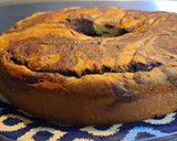 Foto del paso 5 de la receta: Budín de bananas, yogur y coco marmolado
