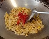 รูปขั้นตอนการทำที่ 4 ของ หน่อไม้ผัดไข่(มังสวิรัติ)