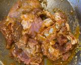 A picture of step 1 of Bihari Kabab.