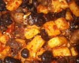 Foto langkah ke 5 dari resep Kentang balado jantung ayam bumbu simple.