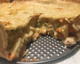 Foto del paso 9 de la receta: Tarta de pollo súper alta (chicken pot pie)