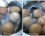 Foto del paso 2 de la receta: Huevos Rellenos de Jamón