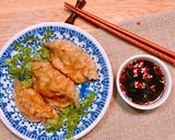 Hình bước làm 7 của món Bánh Xếp Mandu Nhân Thịt & Kim Chi Cay Chiên Nước