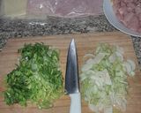Foto del paso 2 de la receta: Fideos vermicelli con crema y pollo