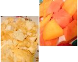 Foto del paso 2 de la receta: Desayuno con fruta y huevos, deli 👌😻❤️