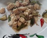 Foto langkah ke 5 dari resep 💕OSENG TERONG LALAB CAMPUR PETE, TEMPE, TERI.😁😁.