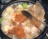 Hình bước làm 2 của món Súp đậu tương Hàn -Doenjang Jjigae