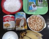 Hình bước làm 1 của món Kem chuối