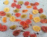 Pasta shells with roasted rainbow tomatoes recipe step 1 photo