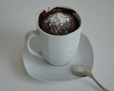 Foto langkah ke 2 dari resep Microwave Muffin in a Mug sarapan simple.