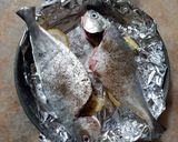 Une image de l'étape 4 de Poisson au four accompagné de salade 🐟 🥗.