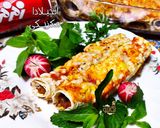 عکس مرحله 4 از دستور "آنچیلادا مکزیکی" ساده و سریع