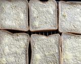 A picture of step 2 of Mogo (cassava or also known as Tapioca)toast.