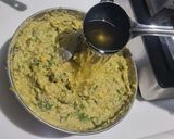 A picture of step 4 of Crispy moong dalvada.